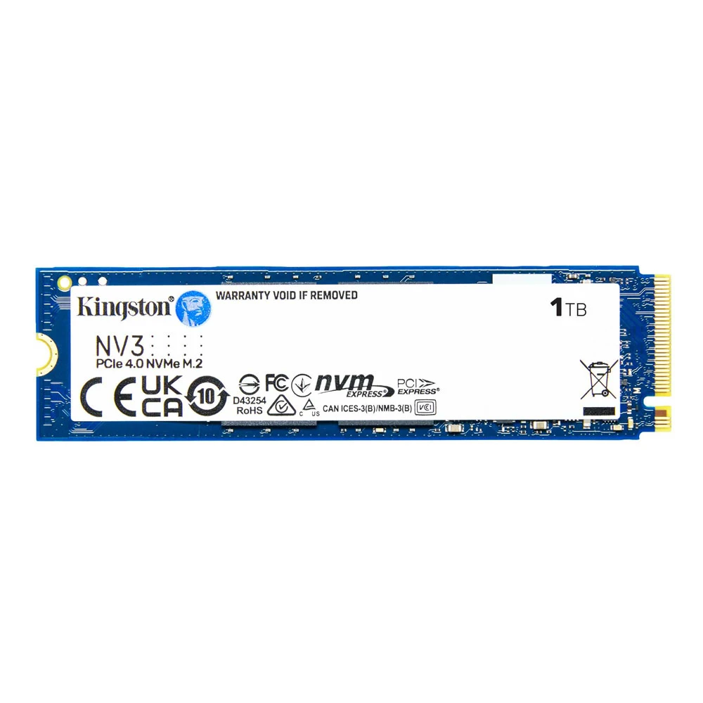 كينغستون NV3 SSD PCIe 4.0 NVMe سعة 1 تيرابايت [ SNV3S/1000G ]