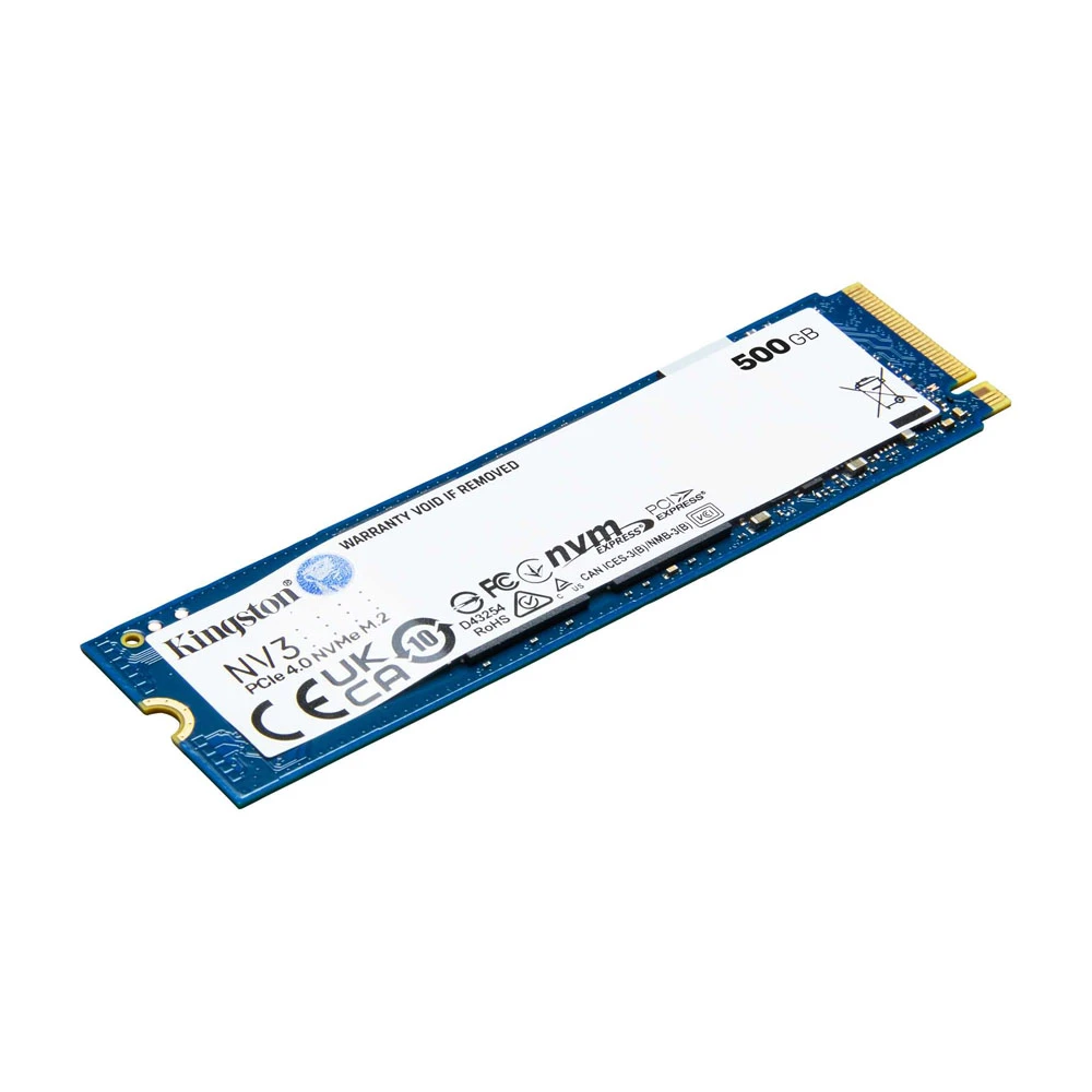 كينغستون NV3 SSD PCIe 4.0 NVMe سعة 500 جيجابايت [ SNV3S/500G ]