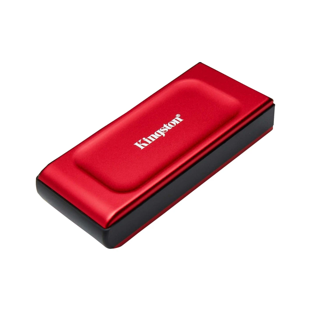 محرك أقراص SSD خارجي Kingston XS1000R – سعة 1 تيرابايت – لون أحمر – واجهة USB-A – SXS1000R/1000G