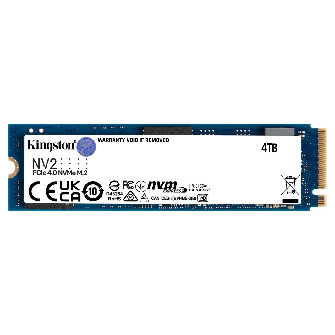 كينغستون 4 تيرابايت NV2 PCIe 4.0 NVMe SSD [ SNV2S/4000G ]