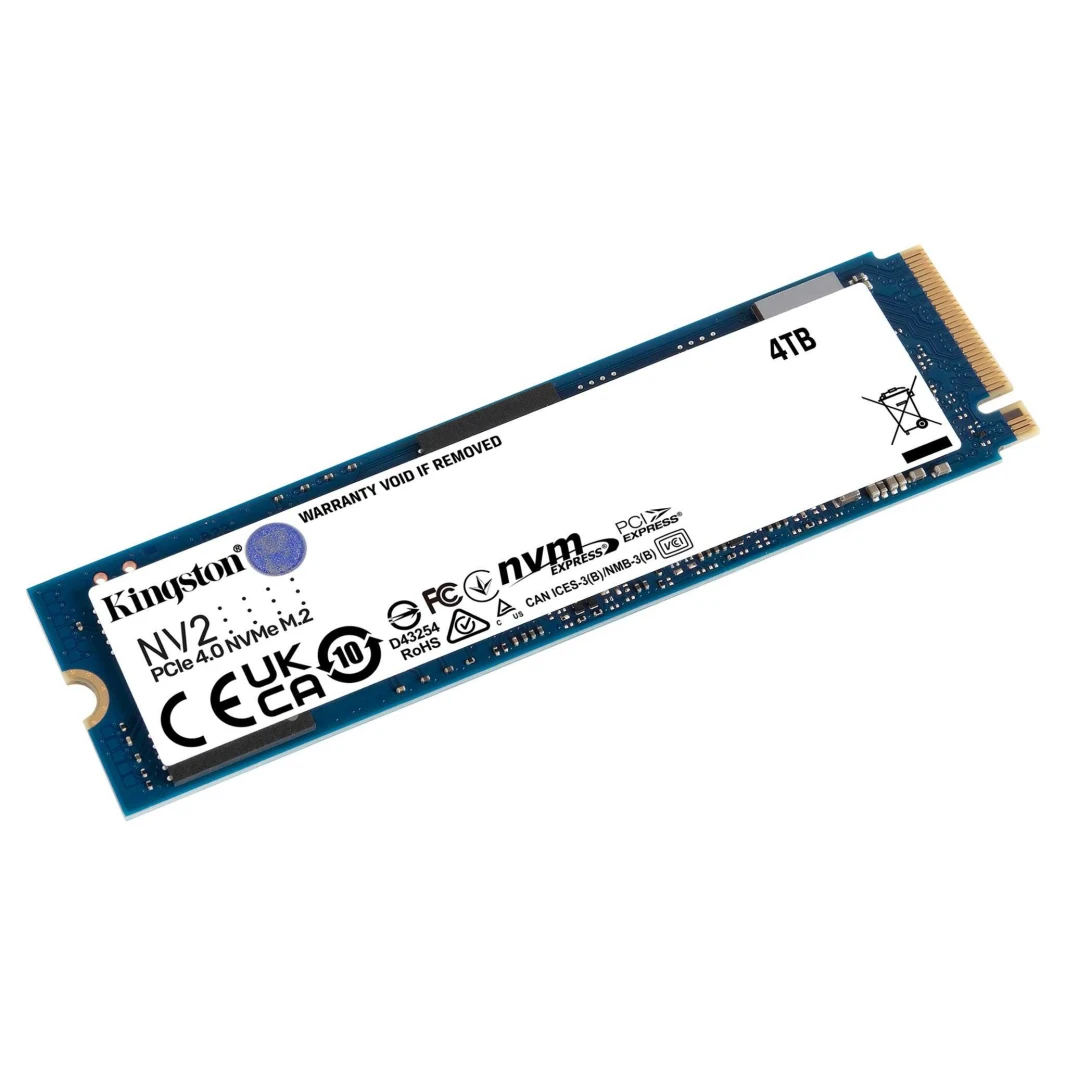 كينغستون 4 تيرابايت NV2 PCIe 4.0 NVMe SSD [ SNV2S/4000G ]