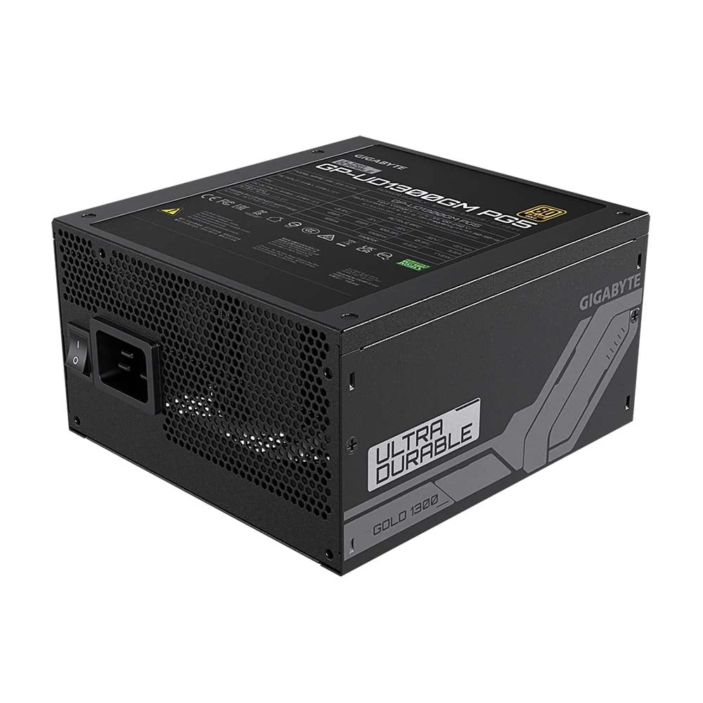 مزود الطاقة Gigabyte UD1300GM PG5 1300W 80 Plus Gold Full Modular [ GP-UD1300GM PG5 ]