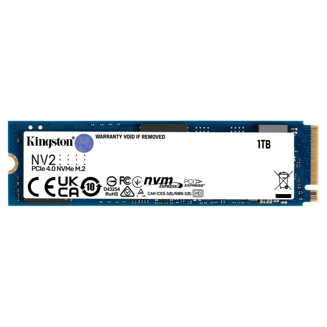 كينغستون 1 تيرابايت NV2 PCIe 4.0 NVMe SSD [ SNV2S/1000G ]