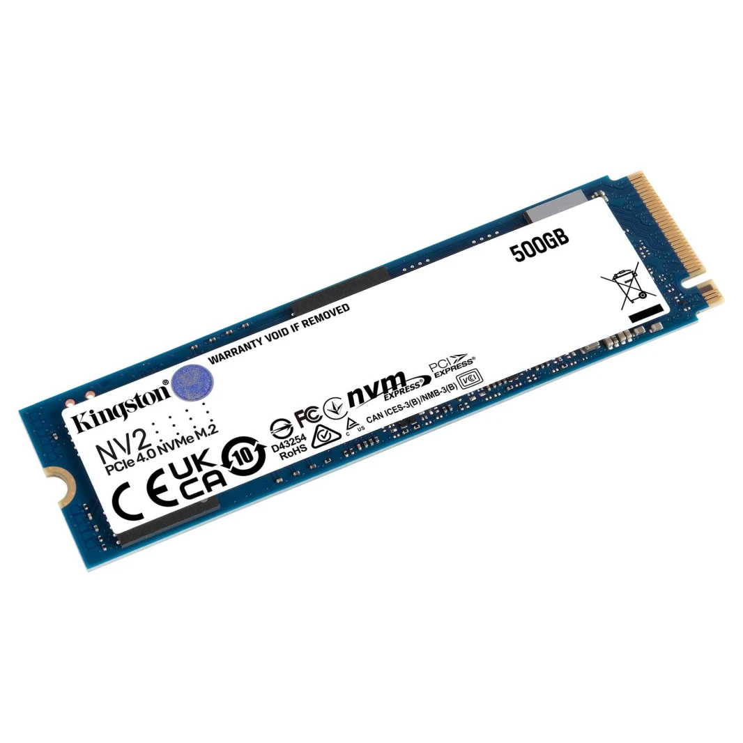 كينغستون 500 جيجابايت NV2 PCIe 4.0 NVMe SSD [ SNV2S/500G ]