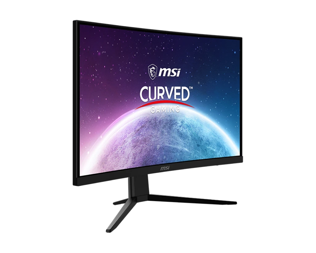 شاشة ألعاب MSI G2422C منحنية 1500R | 24 بوصة | VA | 1920 × 1080 (FHD) | 180 هرتز | 1 مللي ثانية | مضادة للتوهج