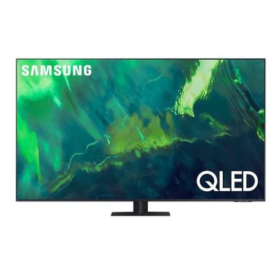 تلفزيون سامسونج 75 بوصة QLED Lite 4K، HDR10+، SMART، 3HDMI، 2USB، مدمج بالقمر الصناعي