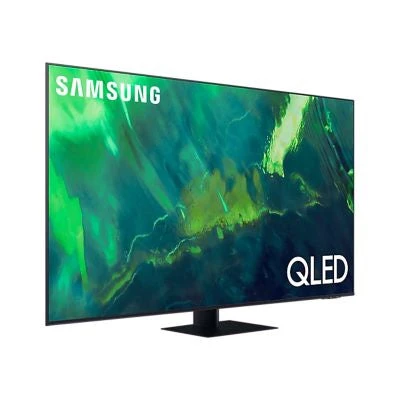 تلفزيون سامسونج 75 بوصة QLED Lite 4K، HDR10+، SMART، 3HDMI، 2USB، مدمج بالقمر الصناعي