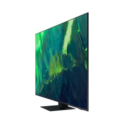 تلفزيون سامسونج 75 بوصة QLED Lite 4K، HDR10+، SMART، 3HDMI، 2USB، مدمج بالقمر الصناعي