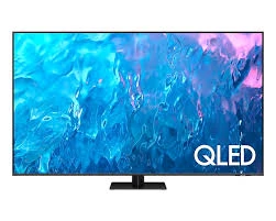 تلفزيون سامسونج LED 55 بوصة، ذكي، QLED 4K، 4 منافذ HDMI، 2 منافذ USB، مدمج بالقمر الصناعي، واي فاي، عالي الدقة