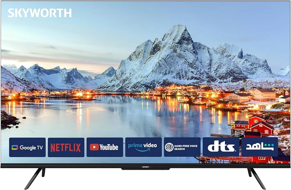 تلفزيون Skyworth 65 Smart 4K، دقة 4K، HDMI 3، USB2