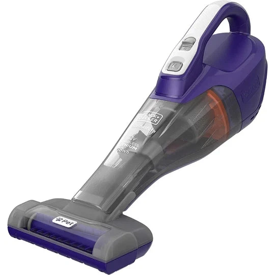 B+D_Dvb315Jp-Gb_12V 1.5Ah Dustbuster Pet Hand Vac رمادي وأرجواني