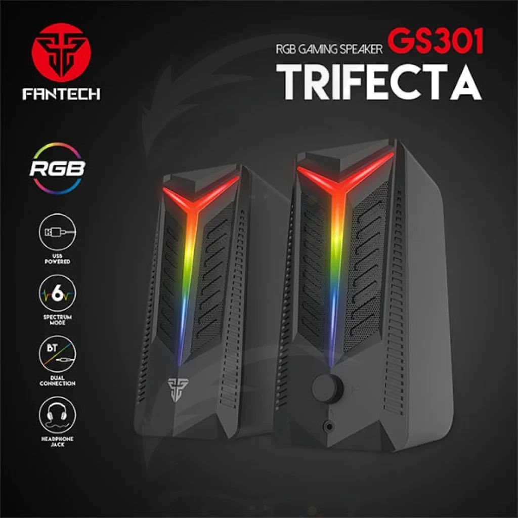 مكبر صوت FANTECH GS301 TRIFECTA RGB للألعاب