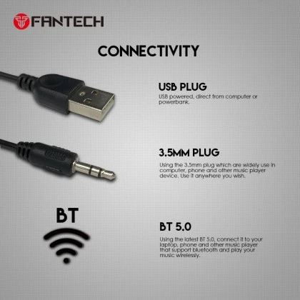 مكبر صوت FANTECH GS301 TRIFECTA RGB للألعاب