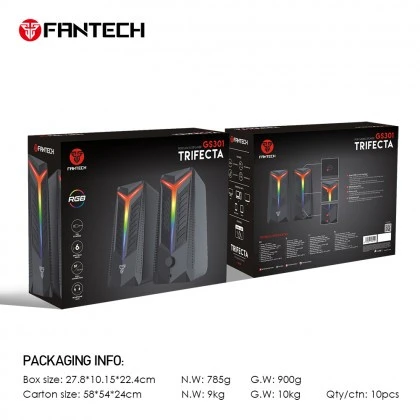 مكبر صوت FANTECH GS301 TRIFECTA RGB للألعاب