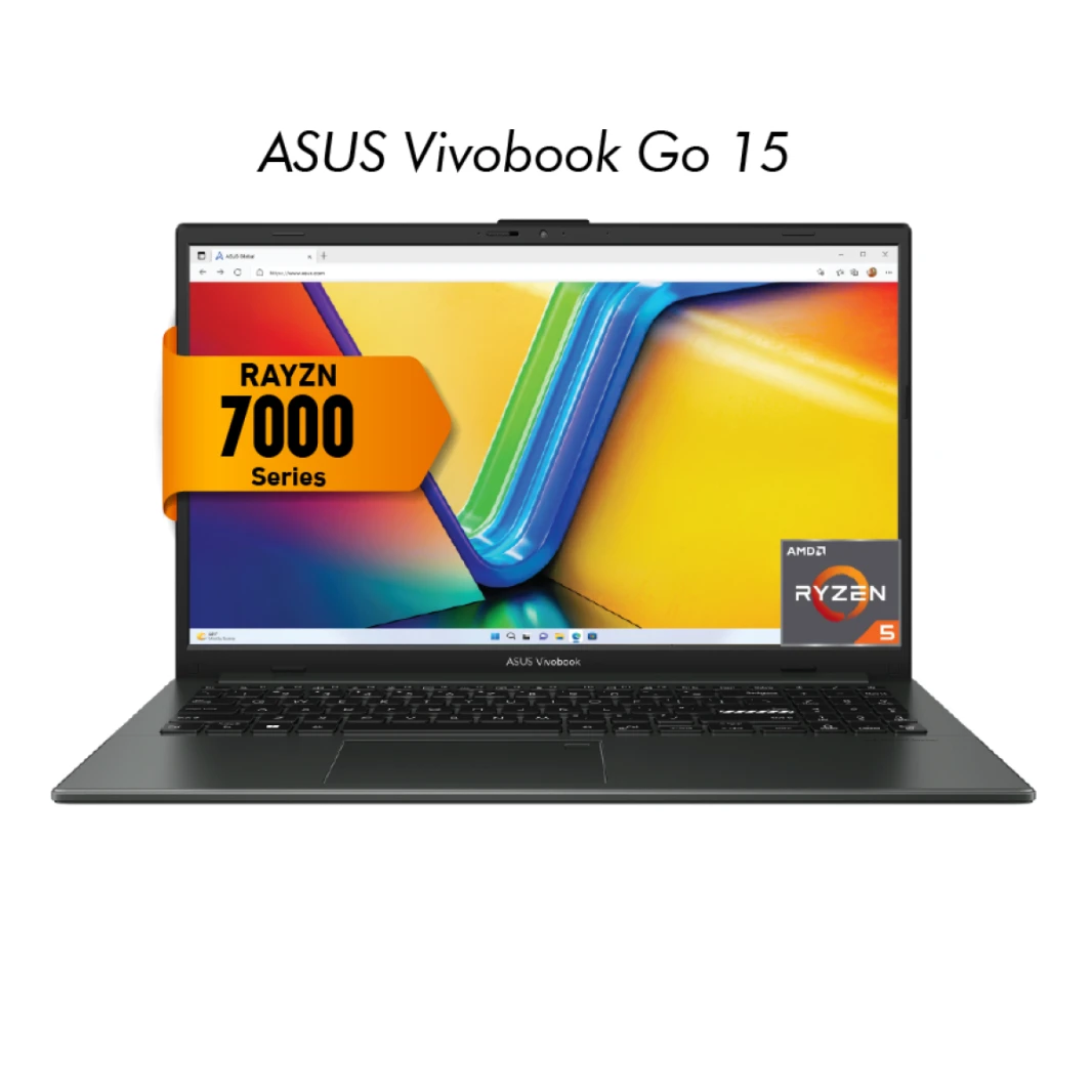 كمبيوتر محمول ASUS Vivobook 16 Ryzen™ 7 7730U مقاس 16.0 بوصة FHD+ Slim بمعايير عسكرية - Indie Black الجيل السابع