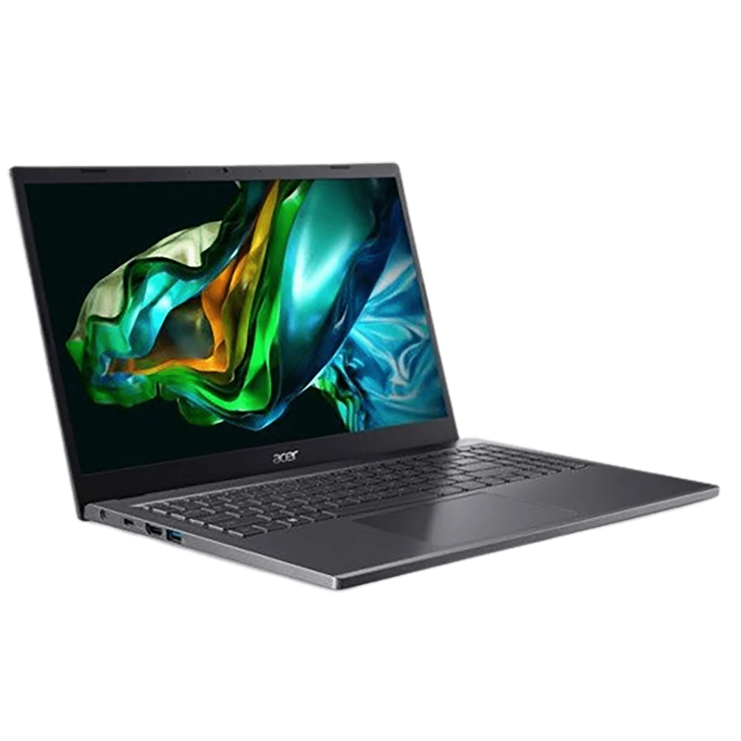 كمبيوتر محمول Acer Aspire 5 A515-57G-71KH Slim | شاشة 15.6 بوصة عالية الدقة بالكامل بتقنية IPS | Intel Core i7-1255U | NVIDIA GeForce RTX 2050 4GB VRAM | ذاكرة وصول عشوائي DDR4 سعة 16 جيجابايت | قرص SSD سعة 512 جيجابايت | Wi-Fi 6 | لوحة مفاتيح بإضاءة خلفية | نظام التشغيل Windows 11