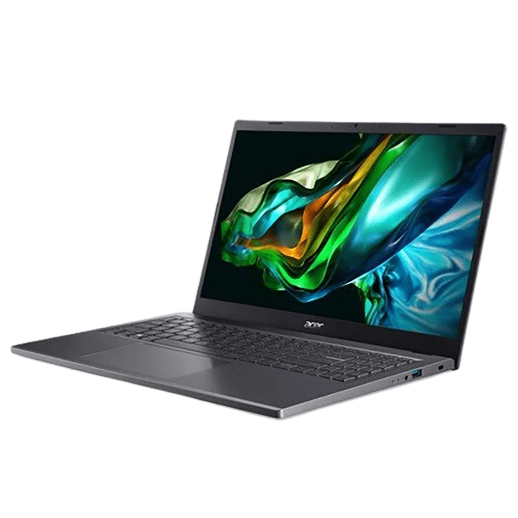 كمبيوتر محمول Acer Aspire 5 A515-57G-71KH Slim | شاشة 15.6 بوصة عالية الدقة بالكامل بتقنية IPS | Intel Core i7-1255U | NVIDIA GeForce RTX 2050 4GB VRAM | ذاكرة وصول عشوائي DDR4 سعة 16 جيجابايت | قرص SSD سعة 512 جيجابايت | Wi-Fi 6 | لوحة مفاتيح بإضاءة خلفية | نظام التشغيل Windows 11