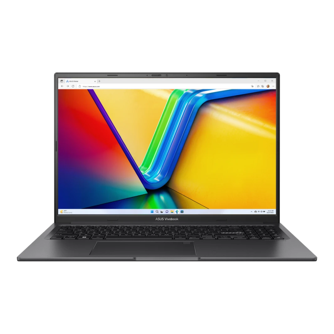 لاب توب ASUS Vivobook 16X Intel® Core™ i7-13700H الجيل الثالث عشر - RTX™ 4050 6GB 16 GB DDR4 - 512GB M.2 - 16.0" FHD+ Slim Military-grade standard - Indie Black 2023