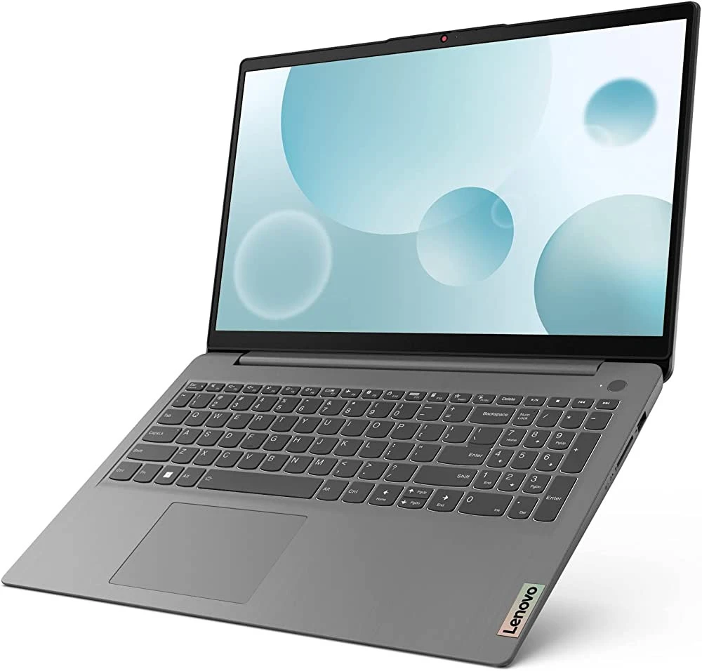 كمبيوتر محمول Lenovo IdeaPad 3 15IAU7 Intel® 12Th Gen Core™ I5-1235U، وذاكرة وصول عشوائي DDR4 سعة 8 جيجابايت، ومحرك أقراص SSD NVMe® سعة 512 جيجابايت، وبطاقة رسومات Intel® Iris™ Xe، وشاشة 15.6 بوصة IPS بدقة 1920 × 1080 (FHD)، ونظام التشغيل Windows 11 Pro - رمادي قطبي