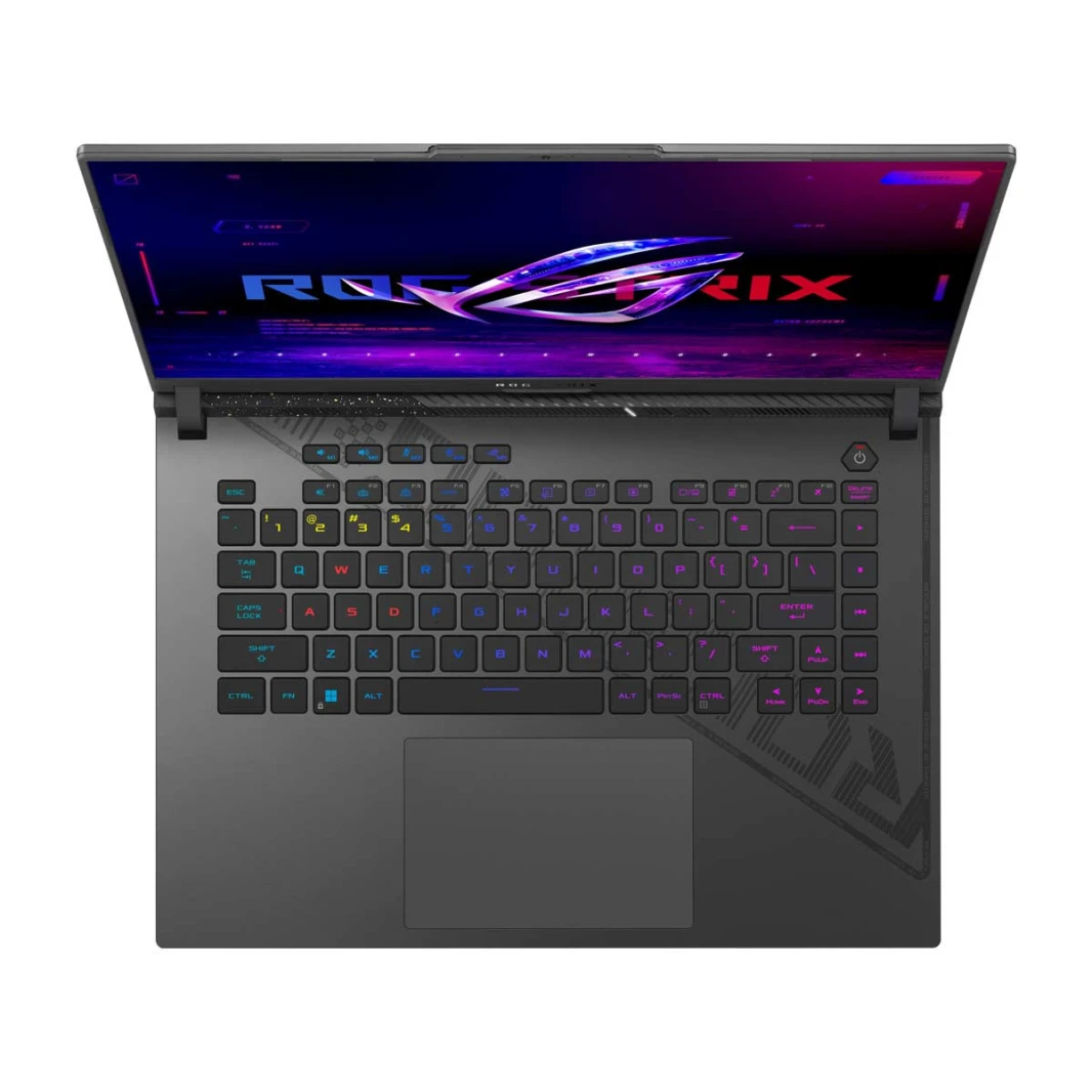 لابتوب ASUS ROG Strix G16 Core I7-13650HX الجيل الثالث عشر RTX 4060 8GB DDR6 16GB DDR5، 512GB SSD، 16 بوصة FHD+ WUXGA، 165 هرتز - أسود