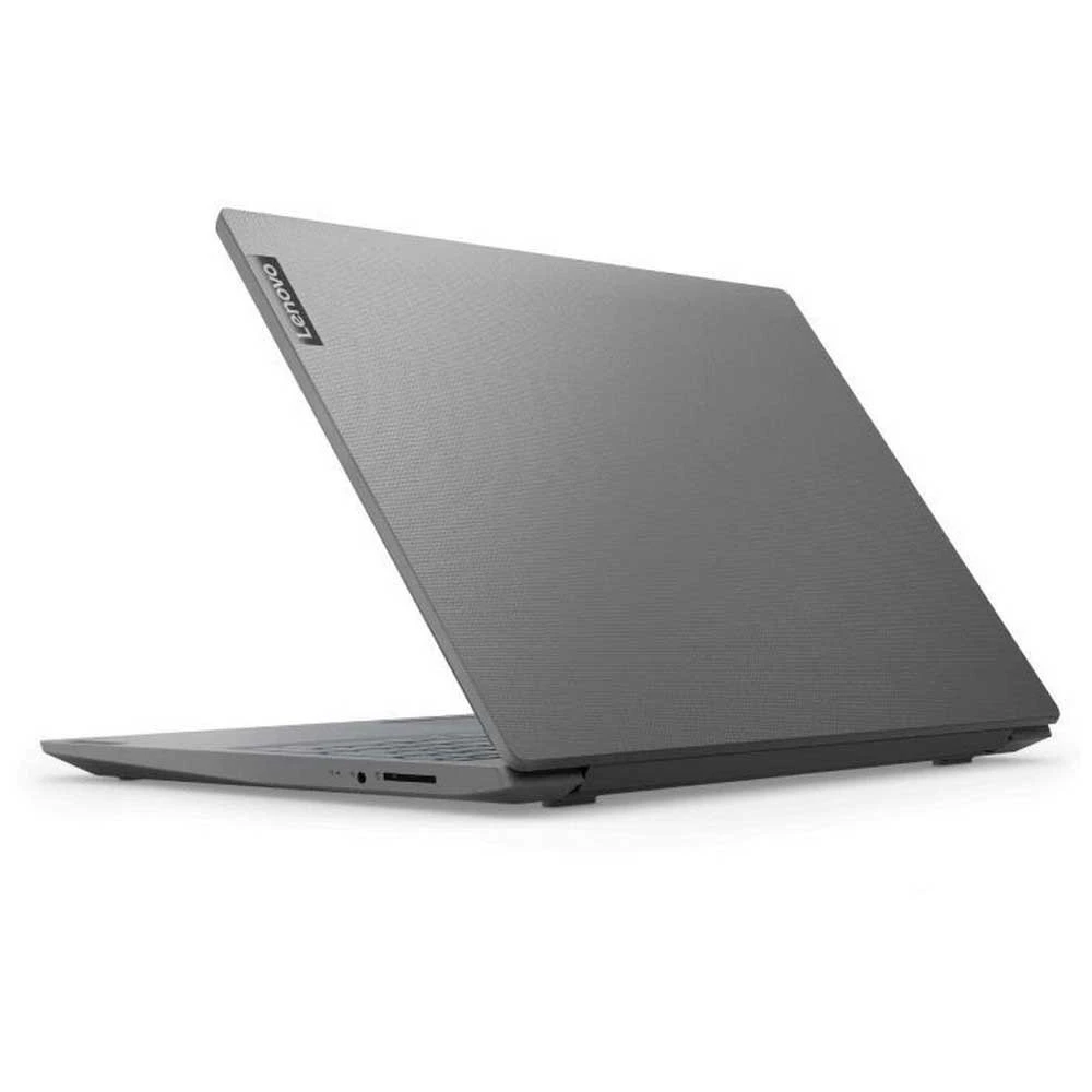 Lenovo Celeron V15-IGL Intel® N4020، ذاكرة وصول عشوائي بسعة 4 جيجابايت، محرك أقراص SSD NVMe® سعة 256 جيجابايت، رسومات Intel® UHD®، شاشة 15.6 بوصة بدقة 1366 × 768 (HD)، نظام التشغيل Windows 10 Pro - رمادي حديدي