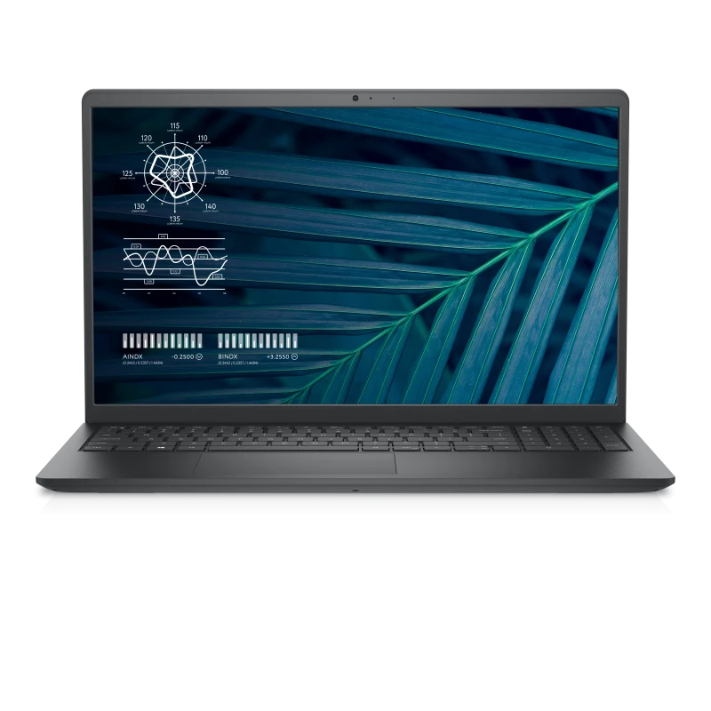 كمبيوتر محمول Dell Vostro 3510 Intel® 11Th Gen™ Core I5-1135G7، ذاكرة وصول عشوائي DDR4 سعة 8 جيجابايت، محرك أقراص SSD NVMe® سعة 256 جيجابايت، رسومات Intel® Iris™ Xe، شاشة 15.6 بوصة بدقة 1366 × 768 (HD)، نظام التشغيل Windows 10 Pro - أسود