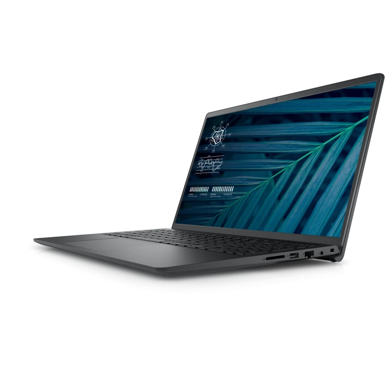 كمبيوتر محمول Dell Vostro 3510 Intel® 11Th Gen™ Core I5-1135G7، ذاكرة وصول عشوائي DDR4 سعة 8 جيجابايت، محرك أقراص SSD NVMe® سعة 256 جيجابايت، رسومات Intel® Iris™ Xe، شاشة 15.6 بوصة بدقة 1366 × 768 (HD)، نظام التشغيل Windows 10 Pro - أسود