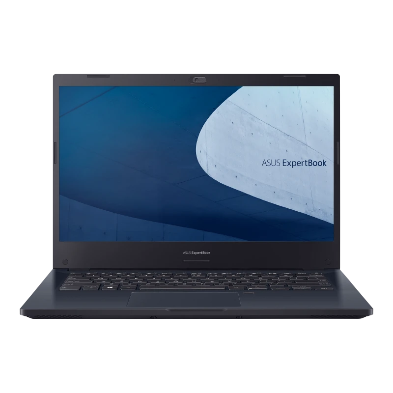 كمبيوتر محمول Asus ExpertBook P2451 Intel® 10Th Gen™ Core I5-10210U، ذاكرة وصول عشوائي سعتها 8 جيجابايت DDR4، ومحرك أقراص صلبة NVMe® SSD سعة 256 جيجابايت + محرك أقراص صلبة سعة 1 تيرابايت، وبطاقة رسومات Intel® UHD، وشاشة 14 بوصة بدقة 1920 × 1020 (FHD)، ونظام تشغيل Windows 10 Pro - أسود