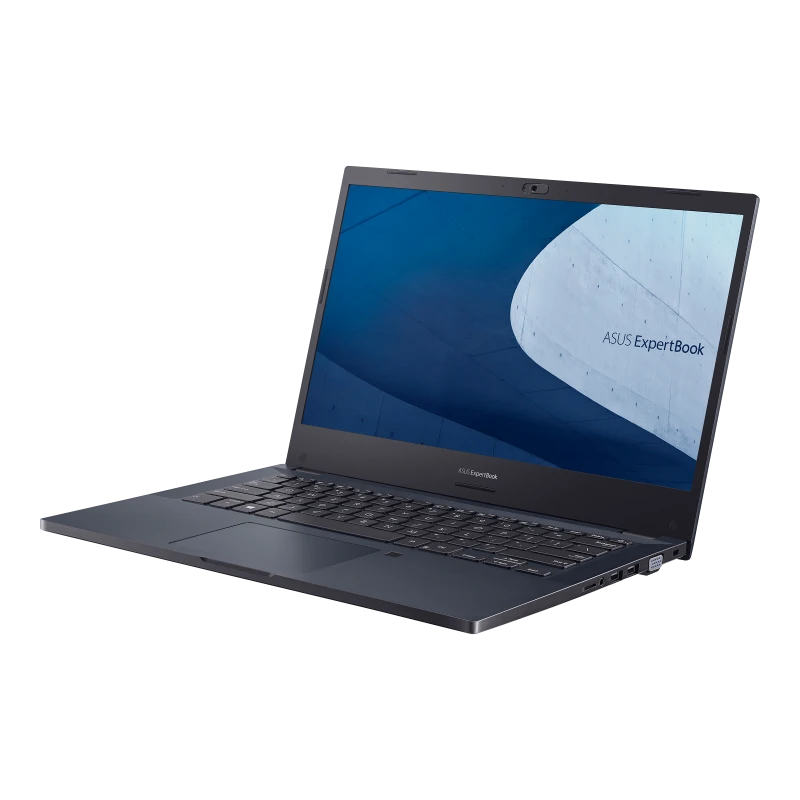 كمبيوتر محمول Asus ExpertBook P2451 Intel® 10Th Gen™ Core I5-10210U، ذاكرة وصول عشوائي سعتها 8 جيجابايت DDR4، ومحرك أقراص صلبة NVMe® SSD سعة 256 جيجابايت + محرك أقراص صلبة سعة 1 تيرابايت، وبطاقة رسومات Intel® UHD، وشاشة 14 بوصة بدقة 1920 × 1020 (FHD)، ونظام تشغيل Windows 10 Pro - أسود