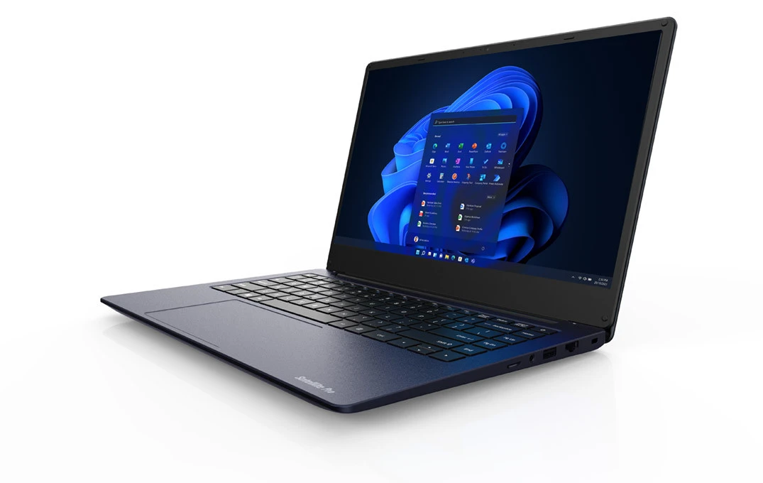 Dynabook C40-J-123 Intel 11Th Gen Core I5-1135G7، 8GB DDR4 Ram، 256GB NVMe® SSD، Intel Xe Graphics، 14" IPS 1920 x 1080 FHD، Windows 10 Pro - أزرق داكن