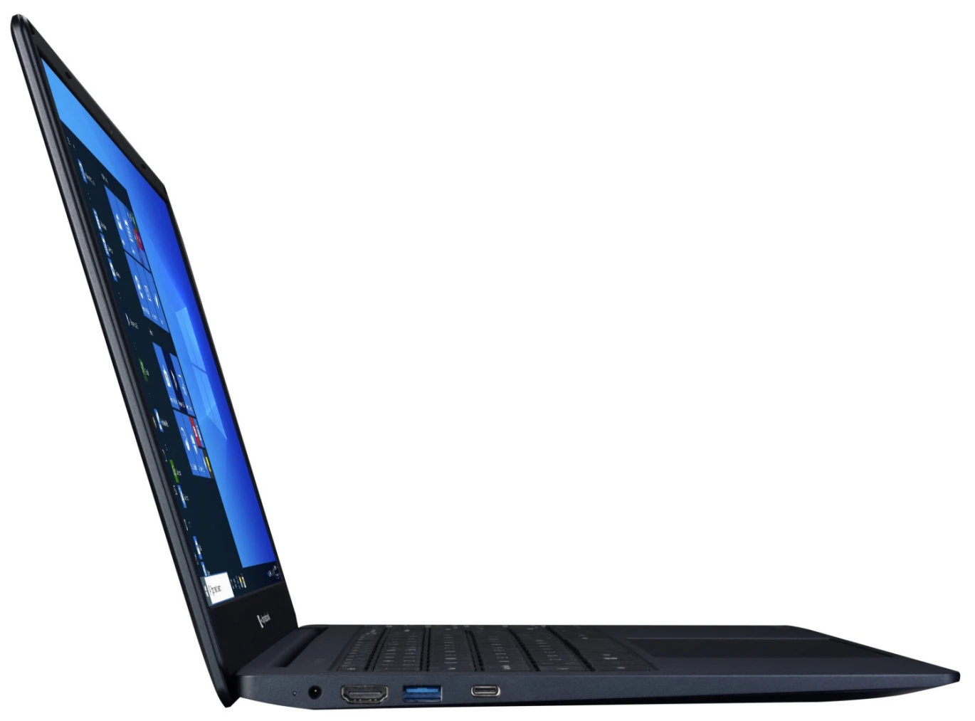 Dynabook C40-J-123 Intel 11Th Gen Core I5-1135G7، 8GB DDR4 Ram، 256GB NVMe® SSD، Intel Xe Graphics، 14" IPS 1920 x 1080 FHD، Windows 10 Pro - أزرق داكن