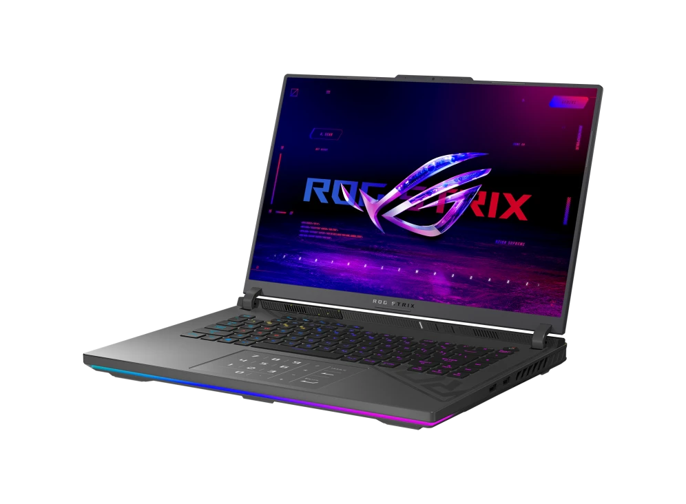 Asus ROG Strix - G16 G614J Intel® 14Th Gen Core I9-14900HX، 32 جيجابايت من ذاكرة الوصول العشوائي DDR5، 1 تيرابايت NVMe® SSD، Nvidia® Geforce™ RTX 4060 8GB GDDR6، شاشة 16.0 بوصة IPS-Level 1920 x 1080 (FHD) 165Hz 3ms، Windows 11 Home - رمادي