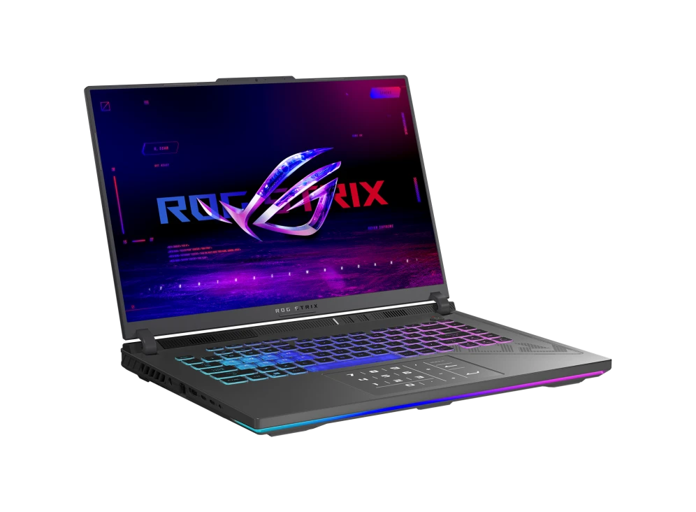 Asus ROG Strix - G16 G614J Intel® 14Th Gen Core I9-14900HX، 32 جيجابايت من ذاكرة الوصول العشوائي DDR5، 1 تيرابايت NVMe® SSD، Nvidia® Geforce™ RTX 4060 8GB GDDR6، شاشة 16.0 بوصة IPS-Level 1920 x 1080 (FHD) 165Hz 3ms، Windows 11 Home - رمادي