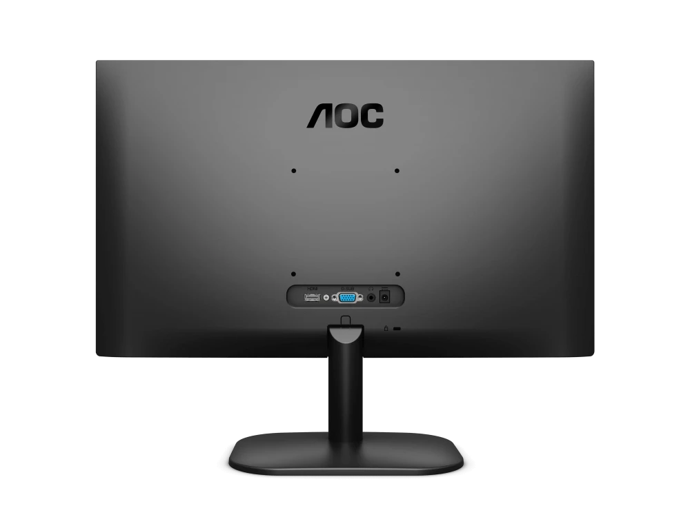 شاشة مسطحة AOC 24B2XHM مقاس 23.8 بوصة بدقة 1920 × 1080 (FHD) VA 75 هرتز و6 مللي ثانية ومنفذ HDMI 1.4 / VGA