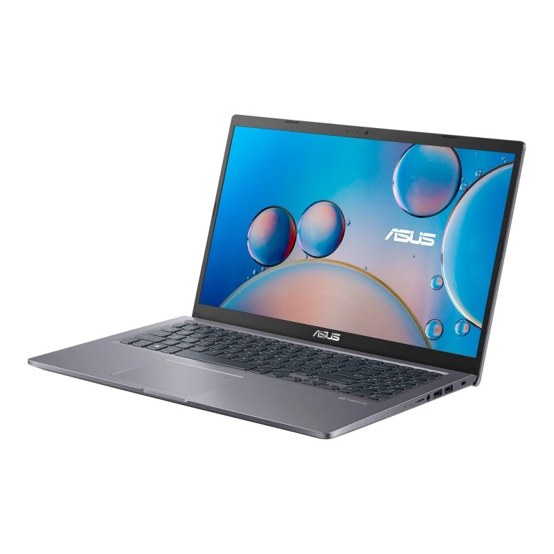 كمبيوتر محمول Asus X515EA Intel® 11Th Gen™ Core I5-1135G7، ذاكرة وصول عشوائي DDR4 سعة 8 جيجابايت، محرك أقراص SSD NVMe® سعة 512 جيجابايت، بطاقة رسومات Nvidia® Geforce™ MX330 سعة 2 جيجابايت GDDR5، شاشة 15.6 بوصة بدقة 1920 × 1020 (FHD)، نظام التشغيل Windows 10 Pro - رمادي