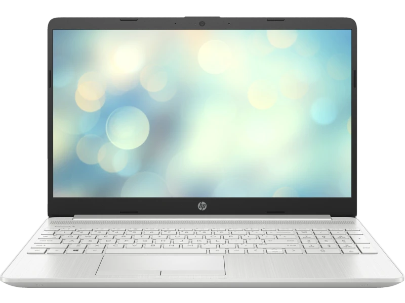 كمبيوتر محمول HP 15-DW4026NIA Intel® Core I7-1255U من الجيل الثاني، 8 جيجابايت DDR4، 512 جيجابايت NVMe® SSD، Nvidia® Geforce MX550 2GB GDDR6، شاشة 15.6 بوصة IPS بدقة 1920 × 1080 (FHD)، نظام التشغيل Windows 11 Pro - فضي