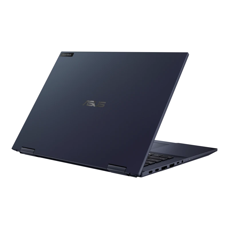 كمبيوتر محمول Asus Expertbook Flip B7402FE Intel® 11Th Gen Core™ I5-1135G7، ذاكرة وصول عشوائي 16 جيجابايت DDR4، محرك أقراص SSD NVMe® 256 جيجابايت، رسومات Intel® Iris™ Xe، شاشة تعمل باللمس قابلة للطي بدقة 2560 × 1600 (WQXGA)، نظام التشغيل Windows 11 Home - أسود