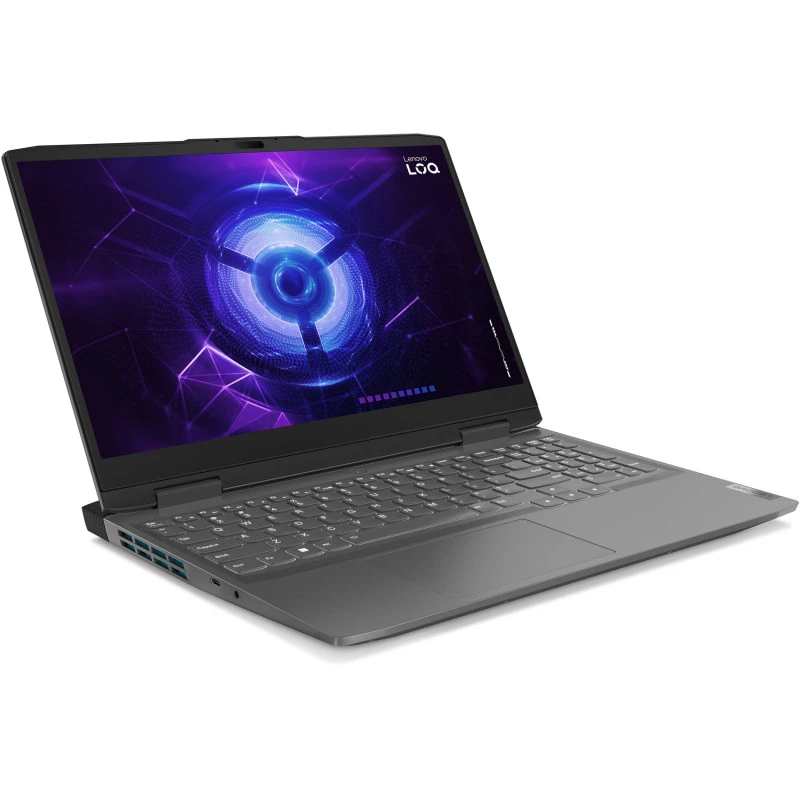 كمبيوتر محمول Lenovo LOQ 15IRX9 Intel® 13Th Gen Core™ I7-13650HX، ذاكرة وصول عشوائي DDR5 سعة 16 جيجابايت، محرك أقراص SSD NVMe® سعة 512 جيجابايت، بطاقة رسومات Nvidia® Geforce™ RTX 4060 سعة 8 جيجابايت DDR6، شاشة 15.6 بوصة IPS بدقة 1920 × 1080 (FHD) بمعدل تحديث 144 هرتز، نظام التشغيل Windows 11 Pro - رمادي