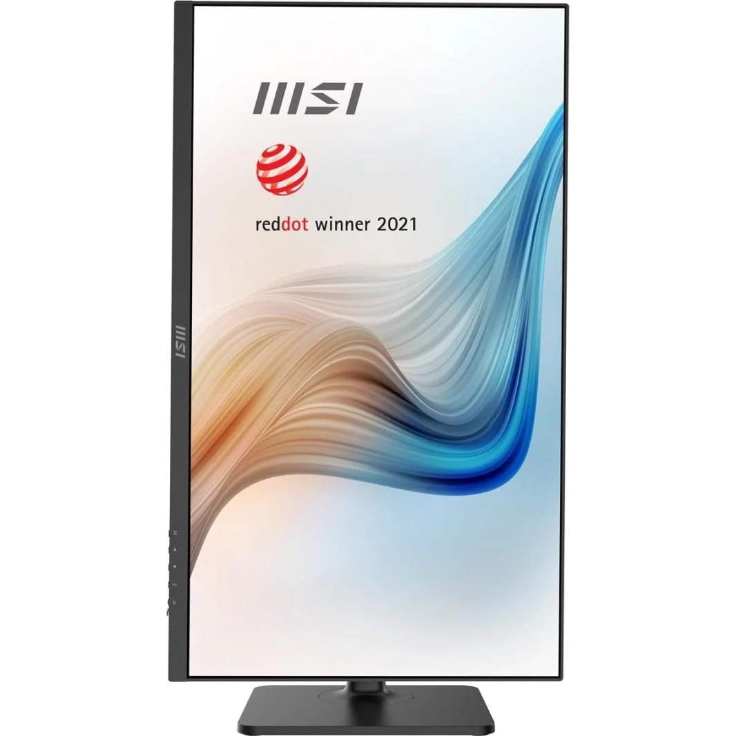 شاشة MSI Modern MD272QP مقاس 27 بوصة IPS 2K 75Hz مع حامل قابل للتعديل لحماية البصر مع USB C ومكبرات صوت