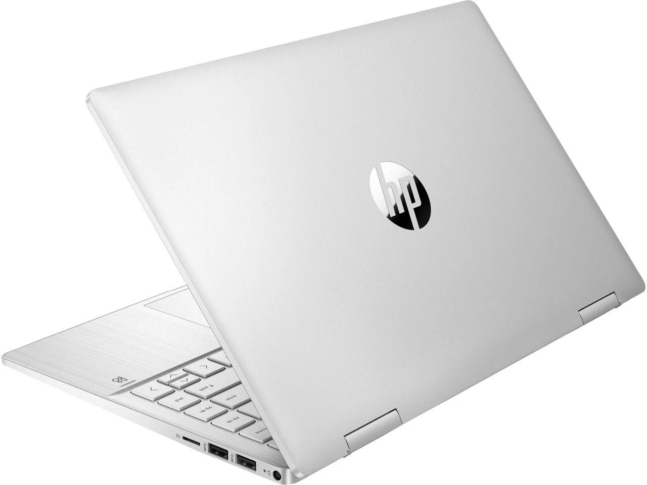 كمبيوتر محمول HP Pavilion x360 14-dy2050wm Intel® 12Th Gen™ Core I5-1235U، ذاكرة وصول عشوائي DDR4 سعة 8 جيجابايت، محرك أقراص SSD NVMe® سعة 256 جيجابايت، رسومات Intel® Iris® Xe، شاشة تعمل باللمس 2 في 1 IPS بدقة 1920 × 1080 (FHD) مقاس 14 بوصة، قابل للتحويل 2 في 1، نظام التشغيل Windows 11 Home -