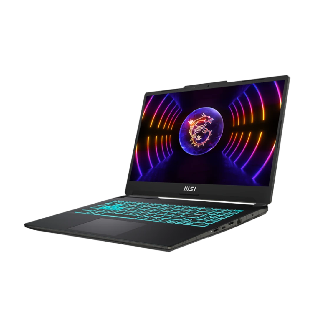 كمبيوتر محمول MSI Cyborg 15 A13VF Core i7-13620H الجيل الثالث عشر RTX 4060 8GB DDR6 - 16GB Ram DDR5 15.6" 144Hz شفاف أسود