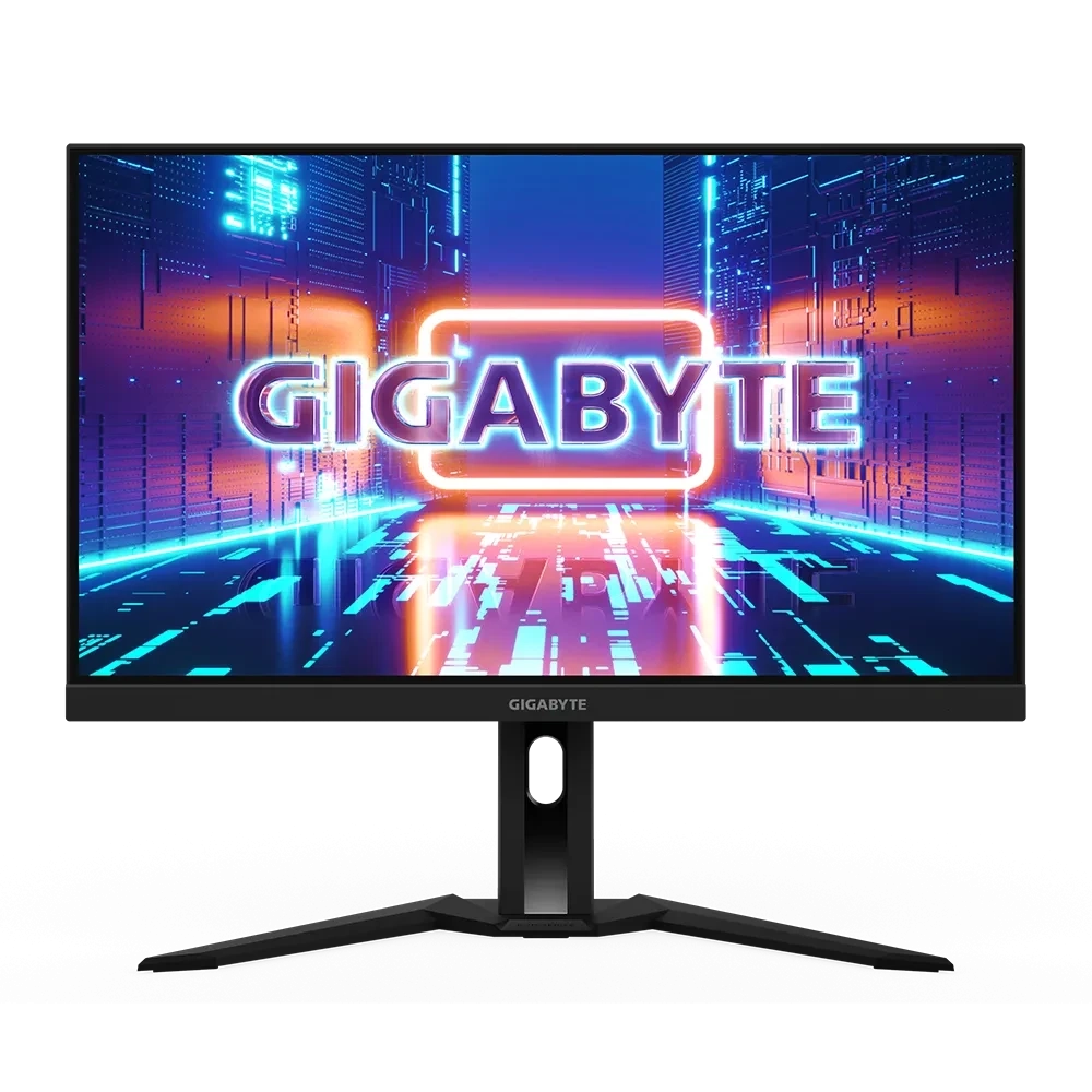 شاشة Gigabyte M27Q P مقاس 27 بوصة بدقة 2560 × 1440 (QHD 2K) IPS بمعدل تحديث 170 هرتز ووقت استجابة 1 مللي ثانية ومنفذ HDMI 2.0 \ DP 1.4 مع موزع USB وUSB C، وشاشة ألعاب مسطحة مع HDR400 وAMD Freesync Premuim وحامل قابل للتعديل (ضبط الإمالة والارتفاع)