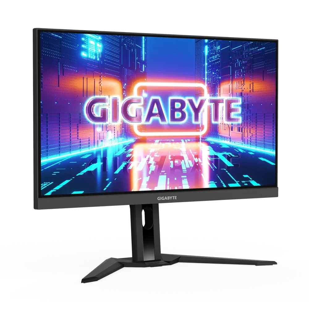 شاشة Gigabyte M27Q P مقاس 27 بوصة بدقة 2560 × 1440 (QHD 2K) IPS بمعدل تحديث 170 هرتز ووقت استجابة 1 مللي ثانية ومنفذ HDMI 2.0 \ DP 1.4 مع موزع USB وUSB C، وشاشة ألعاب مسطحة مع HDR400 وAMD Freesync Premuim وحامل قابل للتعديل (ضبط الإمالة والارتفاع)