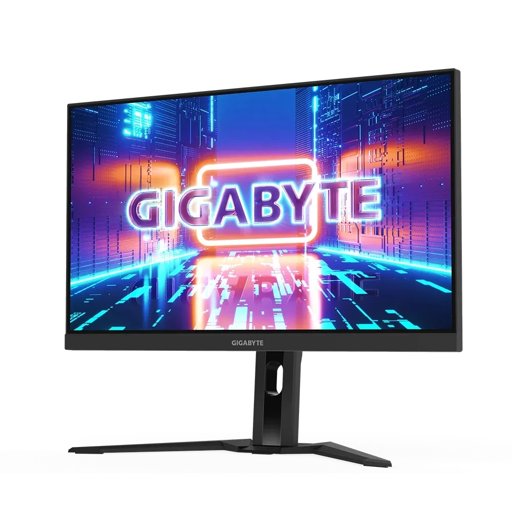 شاشة Gigabyte M27Q P مقاس 27 بوصة بدقة 2560 × 1440 (QHD 2K) IPS بمعدل تحديث 170 هرتز ووقت استجابة 1 مللي ثانية ومنفذ HDMI 2.0 \ DP 1.4 مع موزع USB وUSB C، وشاشة ألعاب مسطحة مع HDR400 وAMD Freesync Premuim وحامل قابل للتعديل (ضبط الإمالة والارتفاع)