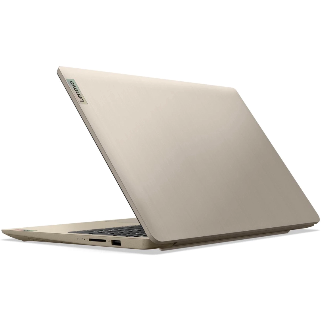 Lenovo IdeaPad 3 15ITL6 Intel® 11Th Gen Core I3-1115G4 ، 4 غيغابايت من ذاكرة الوصول العشوائي ، 256 غيغابايت NVMe® SSD ، Intel® UHD Graphics ، 15.6 IPS 1920 x 1080 (FHD) TouchDisplay ، Windows 10 Pro - Sand