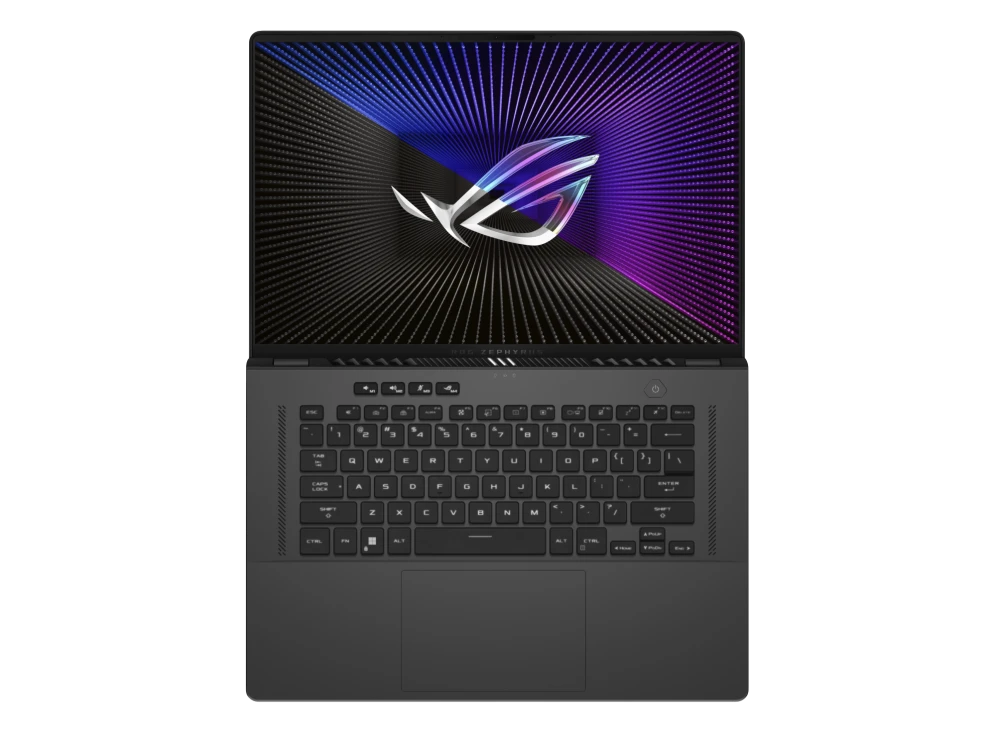 لابتوب أسوس ROG Zyphyrus (2023) G16 GU603VV Intel® Core I7-13620H من الجيل الثالث، ذاكرة وصول عشوائي DDR4 سعة 16 جيجابايت، محرك أقراص SSD NVMe® سعة 512 جيجابايت، بطاقة رسومات Nvidia® Geforce™ RTX 4060 سعة 8 جيجابايت GDDR6، شاشة 16 بوصة IPS-Level بدقة 1920 × 1200 (WUXGA) بمعدل تحديث 165 هرتز، نظام التشغيل Windows 11 Home - رمادي