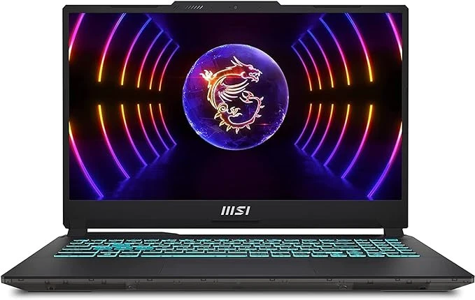 MSI Cyborg 15 A13VE Intel® 13Th Gen Core™ I7-13620H، 16 جيجابايت DDR5، 512 جيجابايت NVMe® SSD، Nvidia® Geforce™ RTX 4050 6GB GDDR6، 15.6 IPS-Level 1920 x 1080 (FHD) 144Hz، Windows 11 Pro - أسود