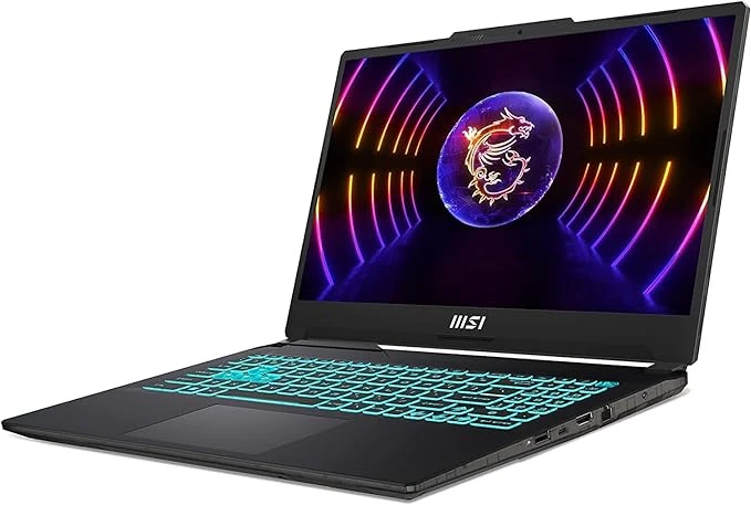 MSI Cyborg 15 A13VE Intel® 13Th Gen Core™ I7-13620H، 16 جيجابايت DDR5، 512 جيجابايت NVMe® SSD، Nvidia® Geforce™ RTX 4050 6GB GDDR6، 15.6 IPS-Level 1920 x 1080 (FHD) 144Hz، Windows 11 Pro - أسود