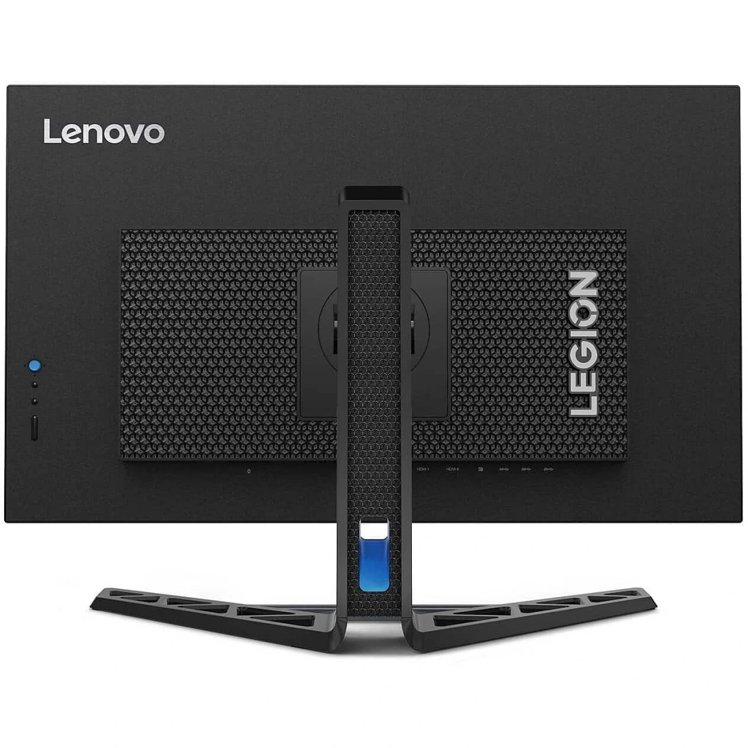 شاشة ألعاب مسطحة Lenovo Legion Y27F-30 مقاس 27 بوصة بدقة 1920 × 1080 (FHD) IPS بمعدل تحديث 280 هرتز ووقت استجابة 0.5 مللي ثانية ومنفذ HDMI 2.0 / DP 1.4 مع تقنية hDR وAMD Freesync Premuim وحامل قابل للتعديل (ضبط الارتفاع والدوران والدوران) - أسود