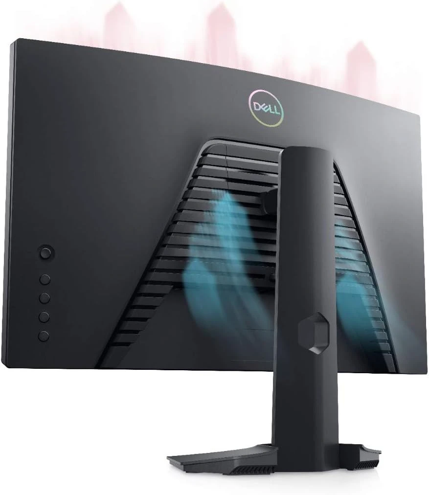 شاشة ألعاب منحنية Dell S2422HG مقاس 23.6 بوصة بدقة 1920 × 1080 (FHD) VA بمعدل تحديث 165 هرتز ومدة استجابة 1 مللي ثانية ومنفذ HDMI 2.0 \ DP 1.2 مع AMD FreeSync Premium